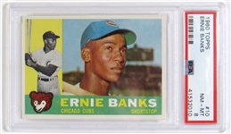 1960 Topps Ernie Banks PSA 8