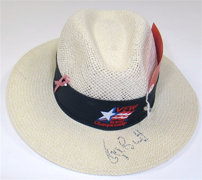 1995 VFW Senior Championship George Brett Signed Hat