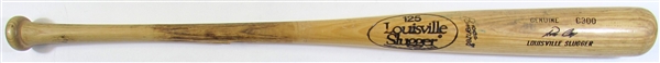 1983-85 Ron Cey Game Used Signed Bat
