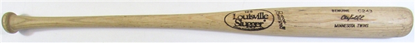 1991-97 Chuck Knoblauch Game Used Bat