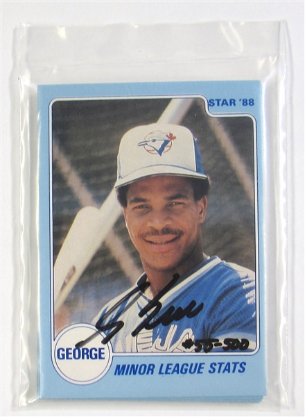 1988 Star George Bell Signed Factory Bagged Set