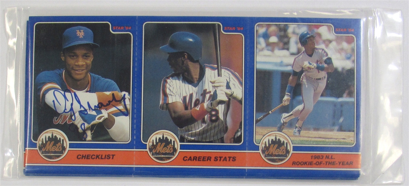 1984 Star Daryl Strawberry Signed Factory Bagged Set