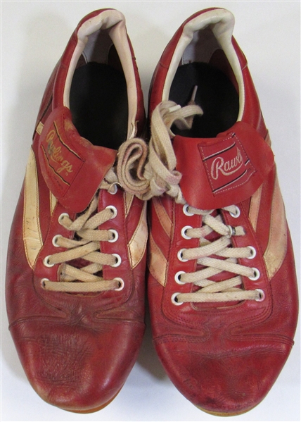 1978-80 Ted Simmons GU Signed Cleats
