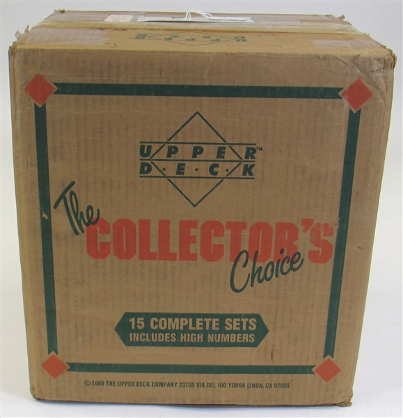 1989 Upper Deck Factory Set Case