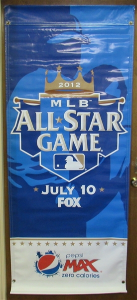 Lot of 2- 2012 MLB All-Star Game Stadium Banners