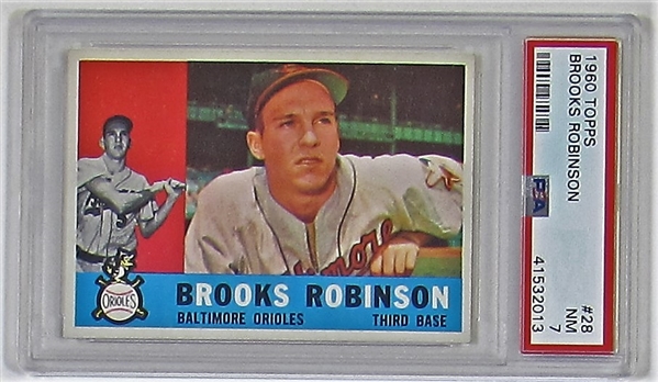 1960 Topps Brooks Robinson PSA 7