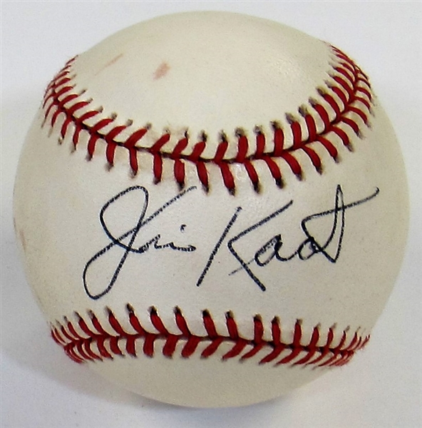 Jim Kaat Signed Ball