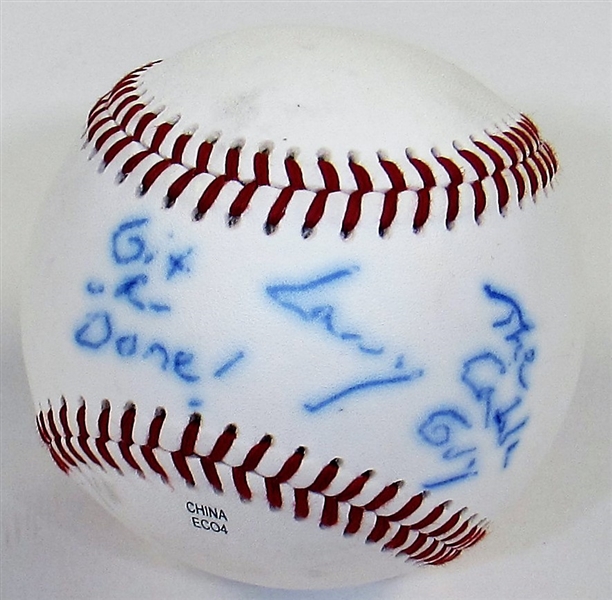 Larry The Cable Guy Signed Ball