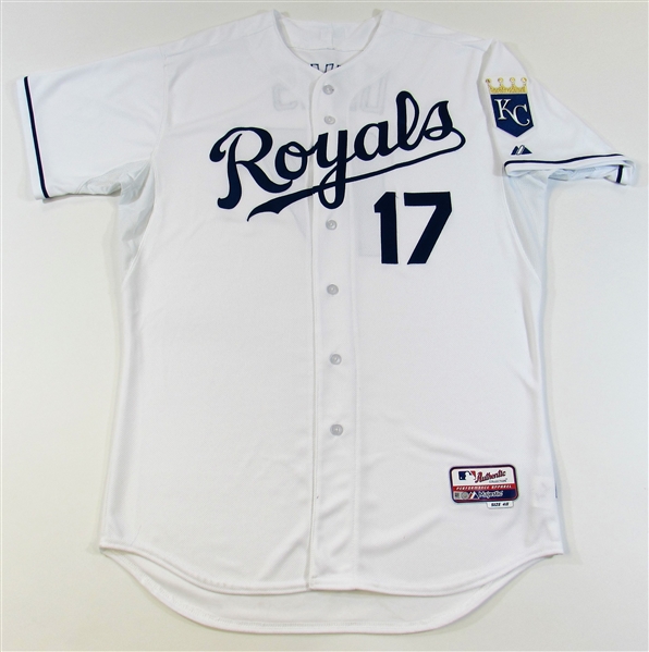 2015 Wade Davis Game Issued Jersey