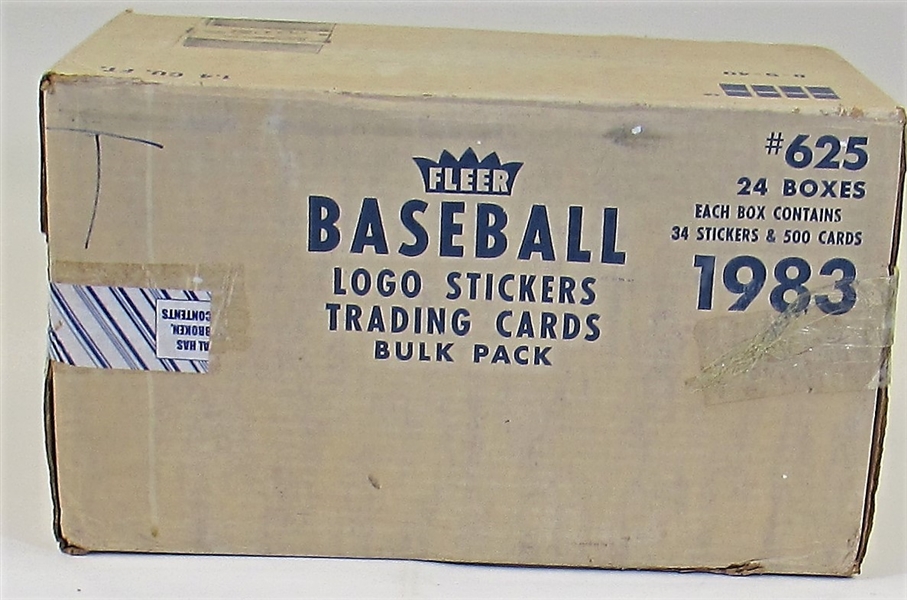 1983 Fleer Baseball Vending Case
