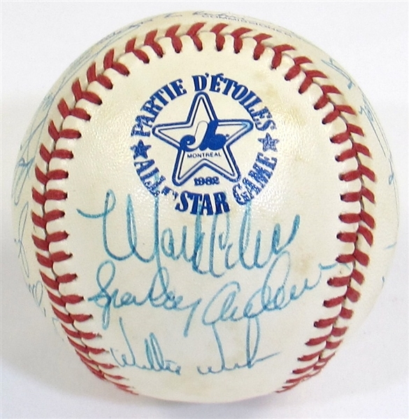 1982 Team Signed A.L. All-Star Ball