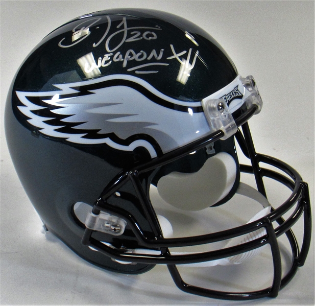 Brian Dawkins Philadelphia Eagles Signed Full Size Helmet JSA