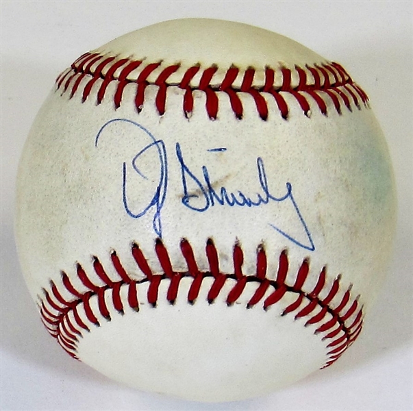 Darryl Strawberry Single Signed Baseball