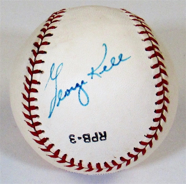 George Kell Single Signed Baseball