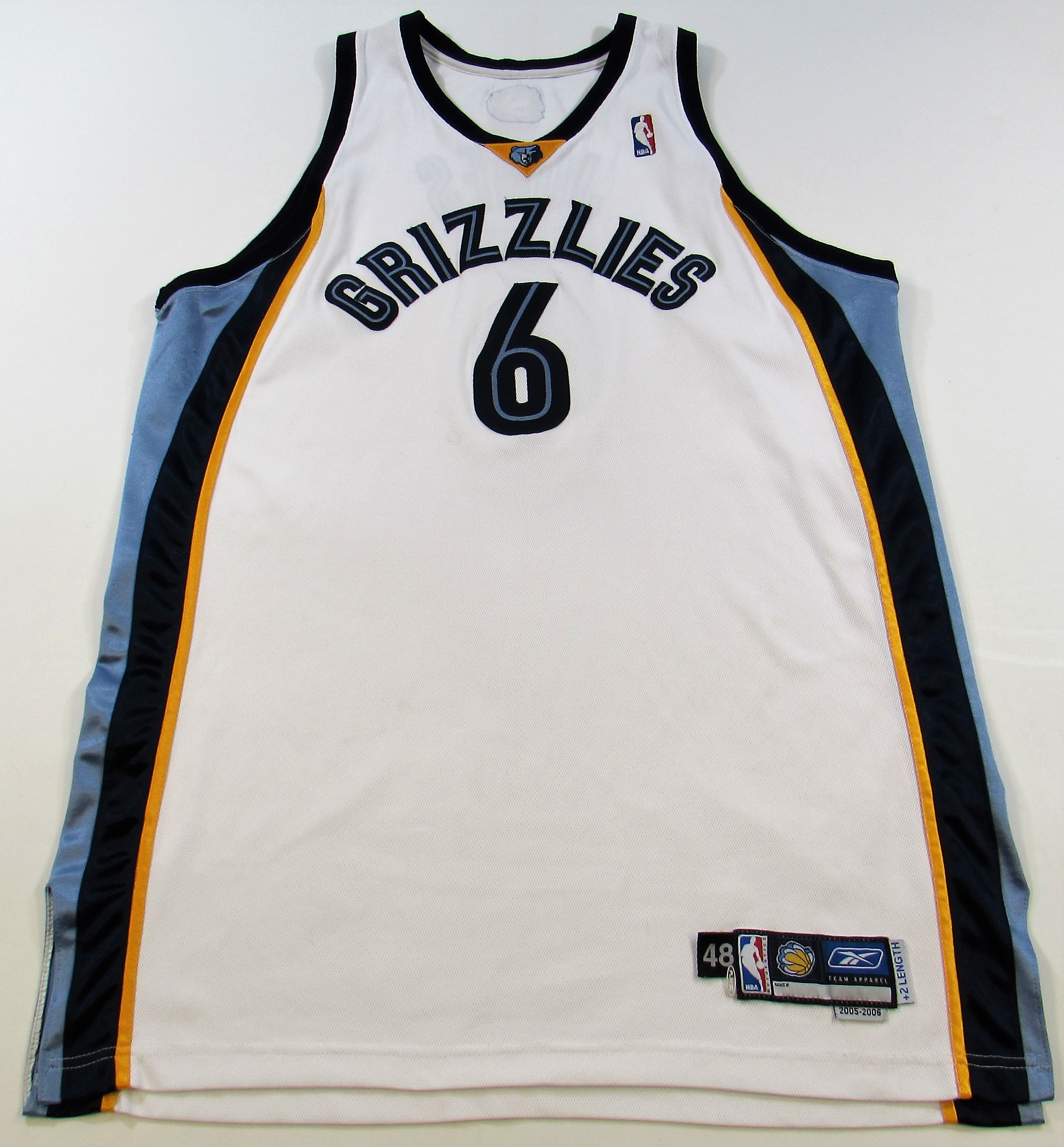 Grizz Connect Game-Worn Jersey Auction
