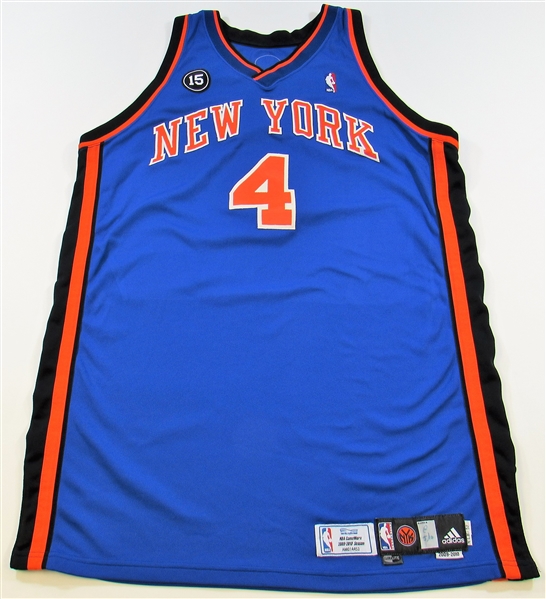 2009/10 J.R. Giddens N.Y. Knicks GU Jersey