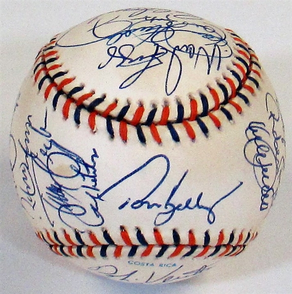 1992 A.L. All-Star Team Signed Baseball 