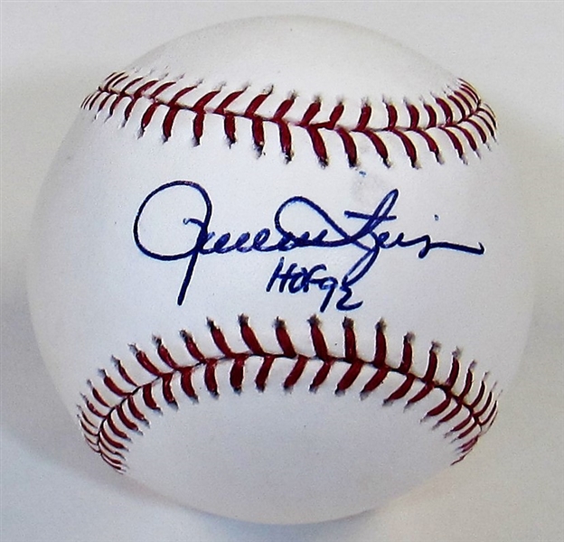Rollie Fingers Single Signed Baseabll - PSA Authenticated.
