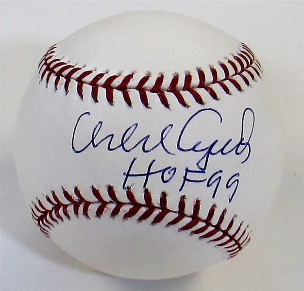 Orlando Cepeda Single Signed Baseball PSA Authenticated.