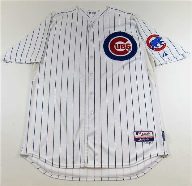 2012 Chicago Cubs Jamie Quirk GU Signed Jersey