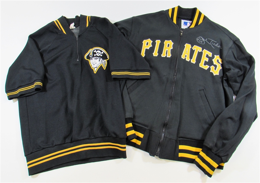 1984 Pittsburgh Pirates John Tudor GU Signed BP & Jacket