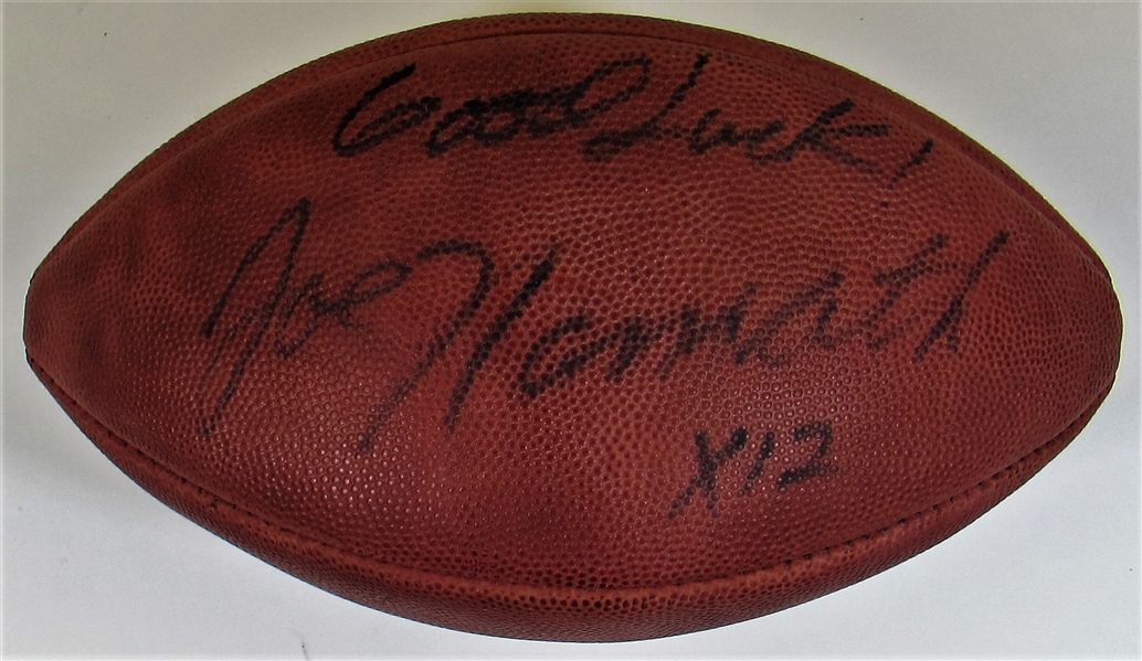 Joe Namath Signed Super Bowl XXXIV Football JSA