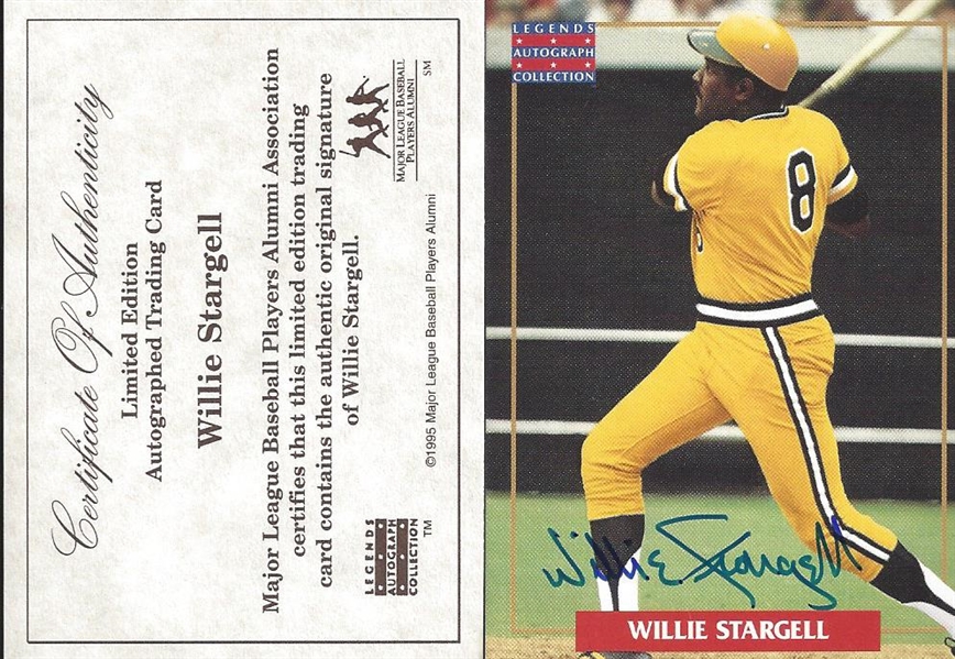 Willie Stargell Signed Limited Edition Card - MBPLA
