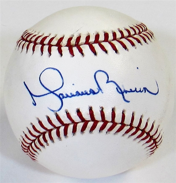 Mariano Rivera Single Signed Baseball NY Yankees 