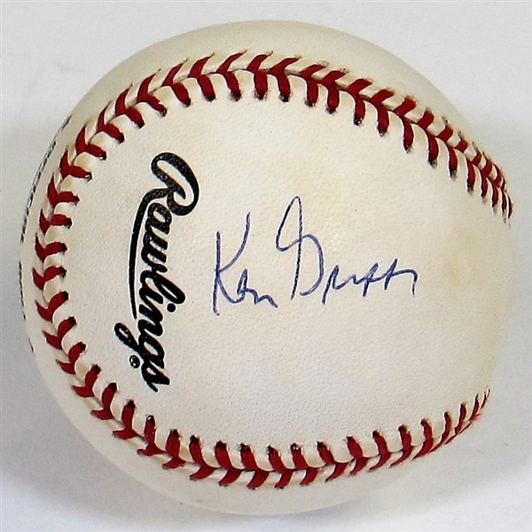 Ken Griffey Sr. Signed Baseball