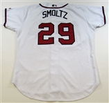 2002 John Smoltz Game Used Home Atlanta Braves Jersey