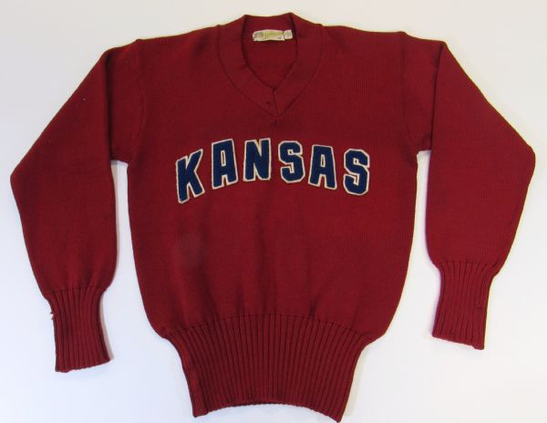 Circa 1950s KU Lettermans Sweater