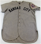 Buzz Boyle 1940 Game Used Kansas City Blues Jersey