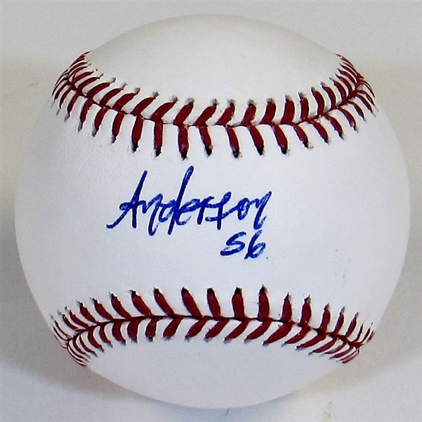 Anderson Espinoza Signed Baseball JSA SDO2596