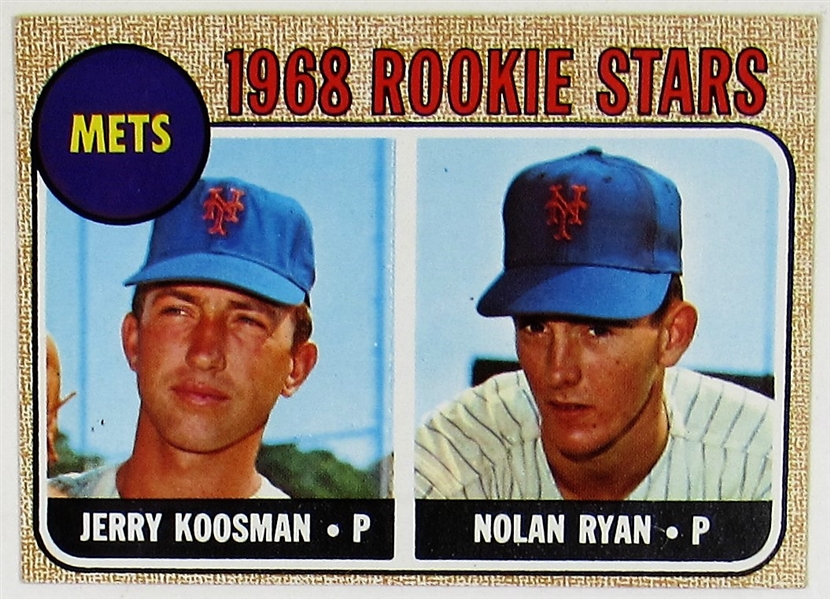 1968 Topps Nolan Ryan Rookie