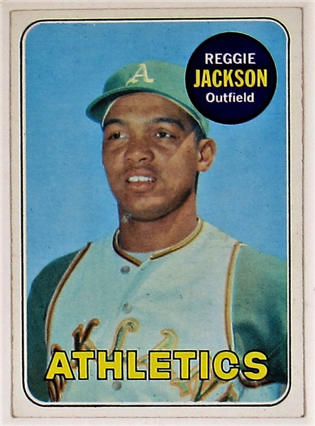 1969 Topps Reggie Jackson Rookie Card