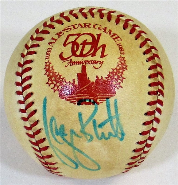 George Brett Signed 1983 All-Star Game Baseball -JSA