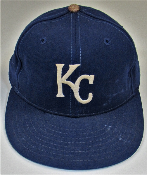 1988-89 Jim Eisenreich Game Used Kansas City Royals Cap