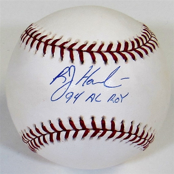Bob Hamelin Signed MLB Baseball - JSA