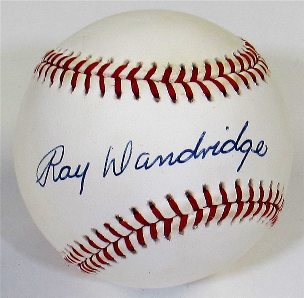 Ray Dandridge Signed MLB Baseball - JSA