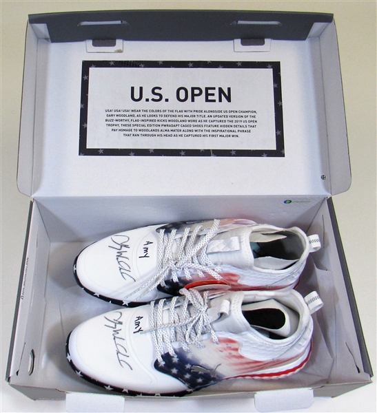 Gary Woodland Signed U.S. Open Shoes All Proceeds to Special Olympics
