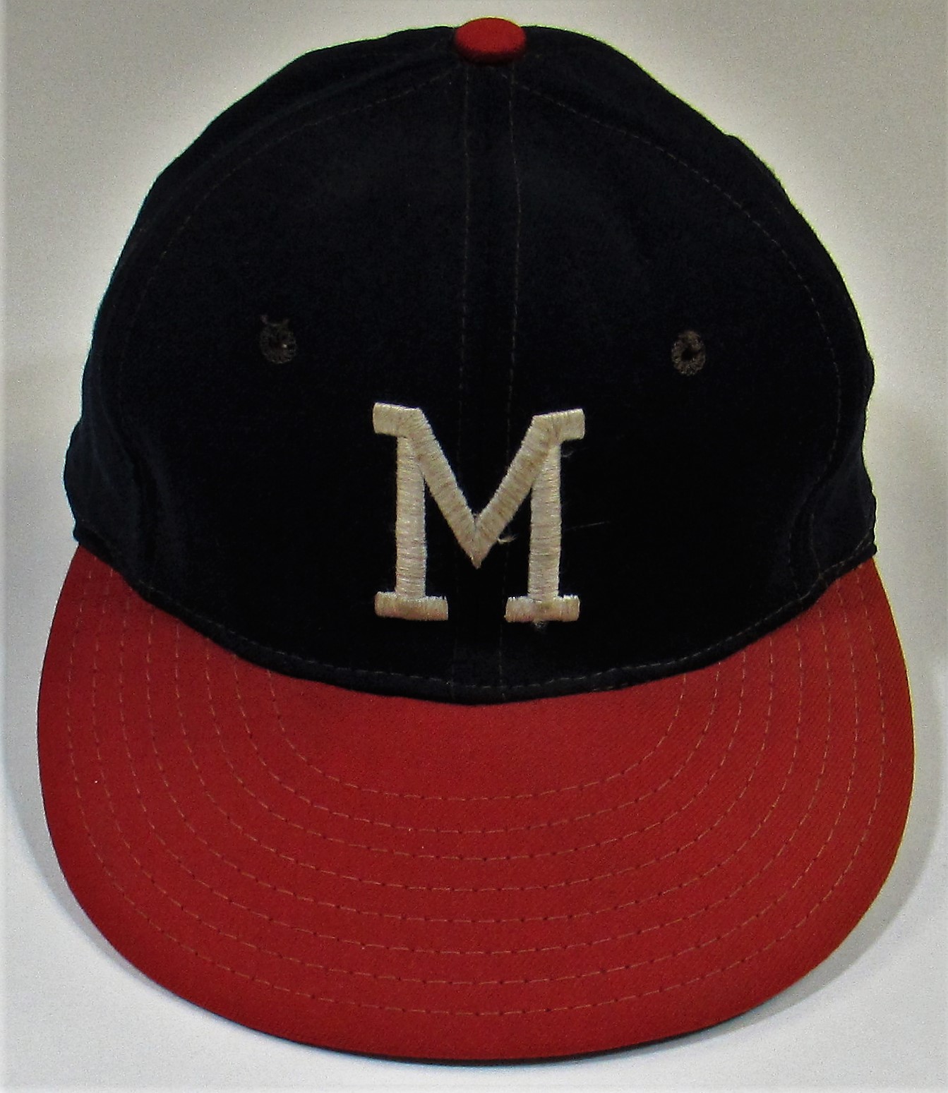 Lot Detail - 1960 GU & Signed Warren Spahn Braves Cap Photo Matched to ...