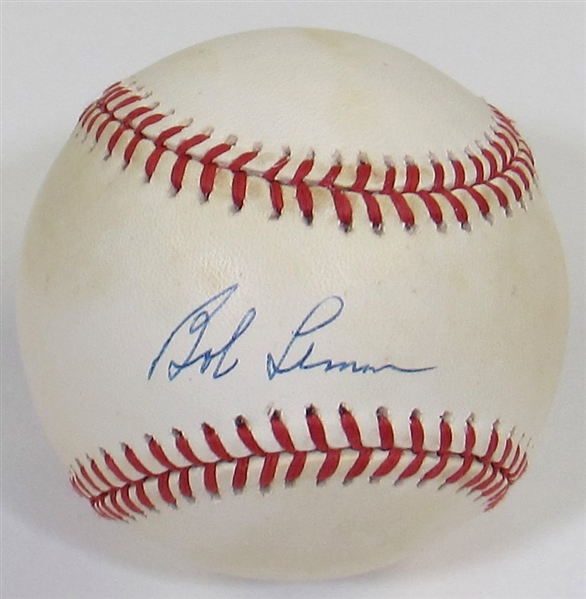 Bob Lemon Signed Baseball - JSA