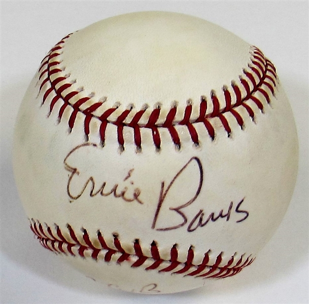 Ernie Banks Signed Mr. Cub Baseball - JSA