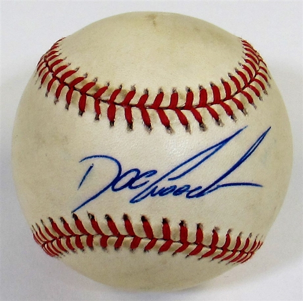 Doc Gooden Signed Baseball - JSA