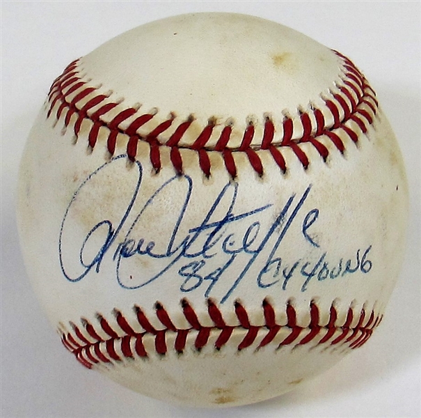 Rick Sutcliffe Signed Baseball 1984 Cy Young - JSA