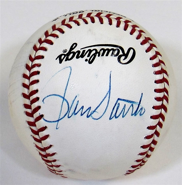 Ron Santo Signed Baseball - JSA