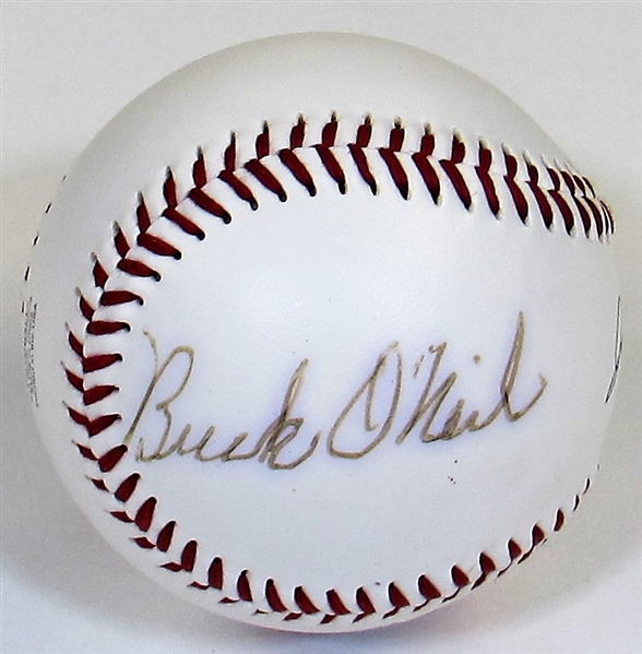 Buck ONeil Signed Negro League Baseball