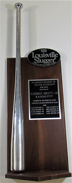 1988 George Brett Louisville Silver Slugger Award