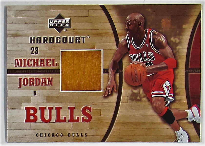 2006-07 Upper Deck Michael Jordan Hardcourt Game Used Floor Card