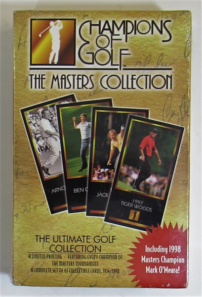 1998 Masters of Champions Golf Sealed Box